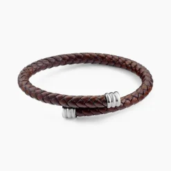 Bracelet Cuir De Vache Marron