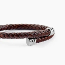 Bracelet Cuir De Vache Marron