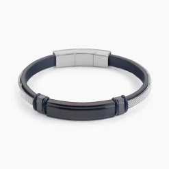 Bracelet Cuir De Vache Noir