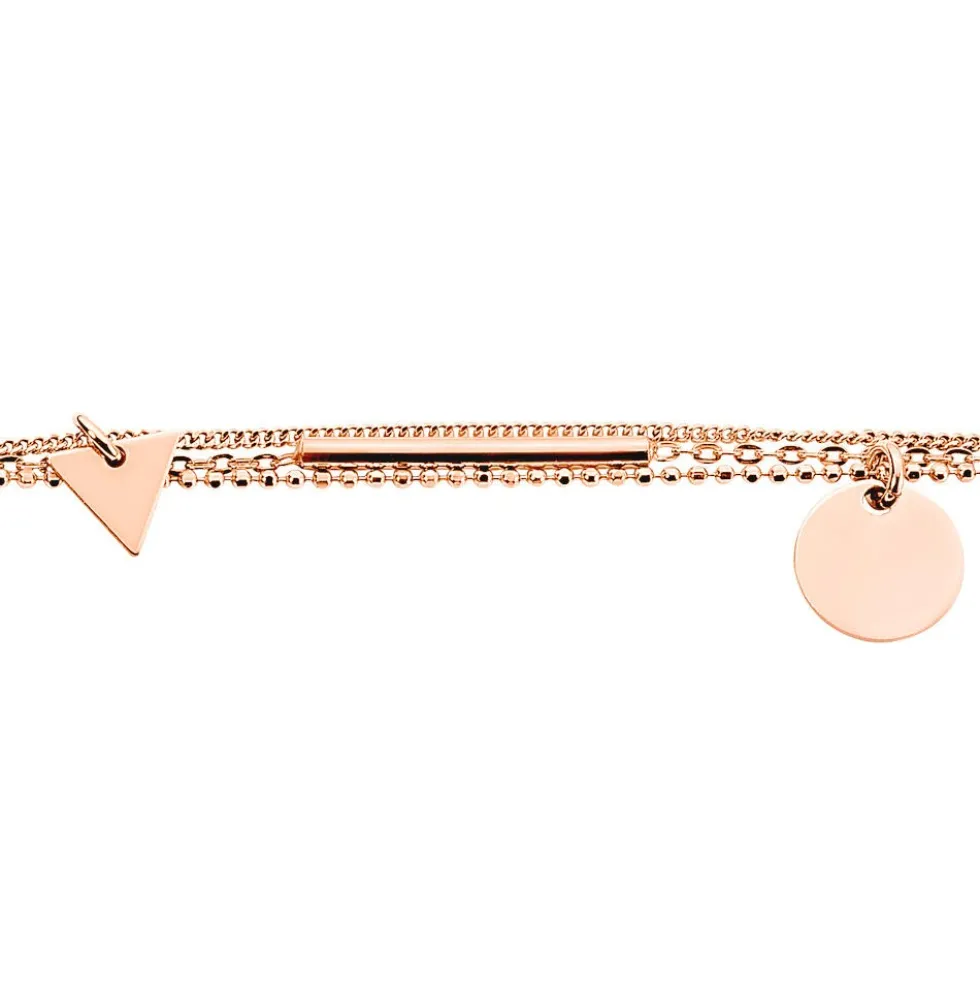 Bracelet Daina Argent Rose