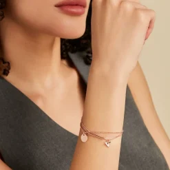 Bracelet Daina Argent Rose