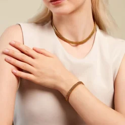 Bracelet Denia Acier Jaune
