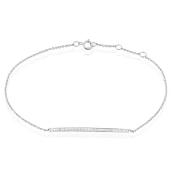 Bracelet Deniela Or Blanc Diamant