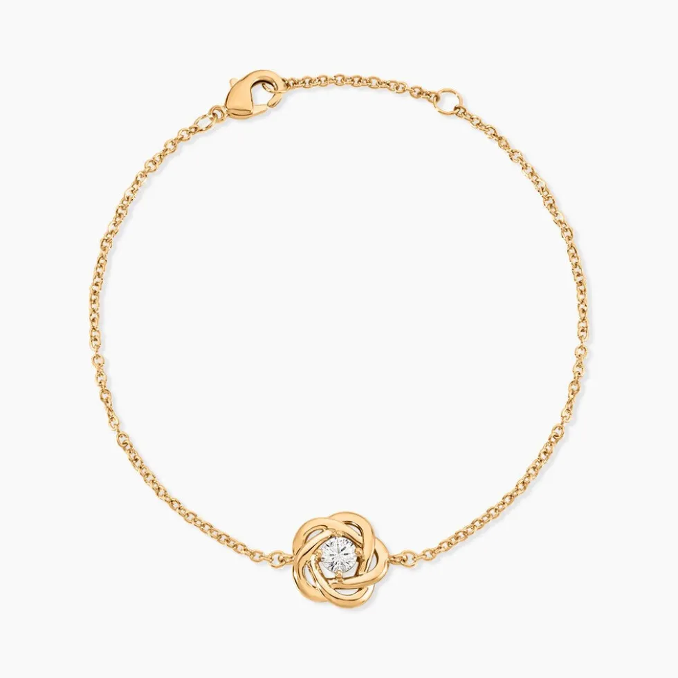 Bracelet Djanaelle Plaqué Or Jaune Oxyde De Zirconium