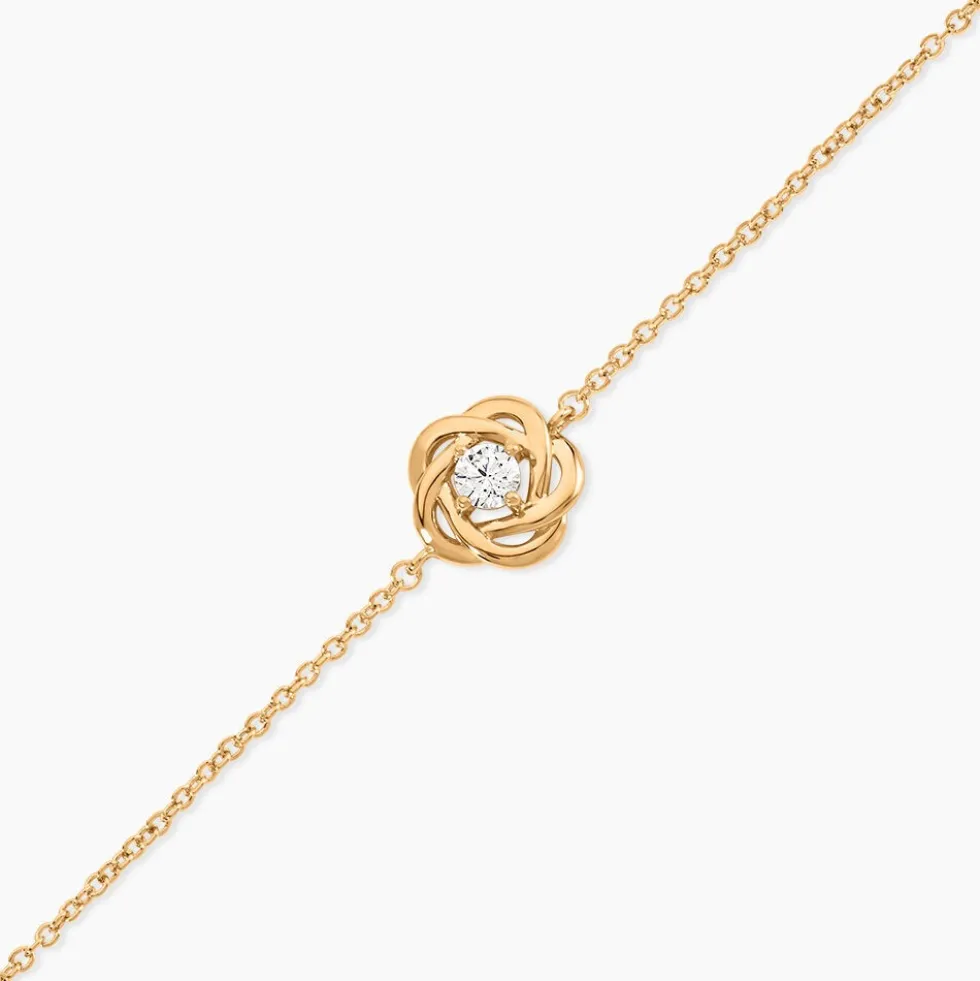 Bracelet Djanaelle Plaqué Or Jaune Oxyde De Zirconium