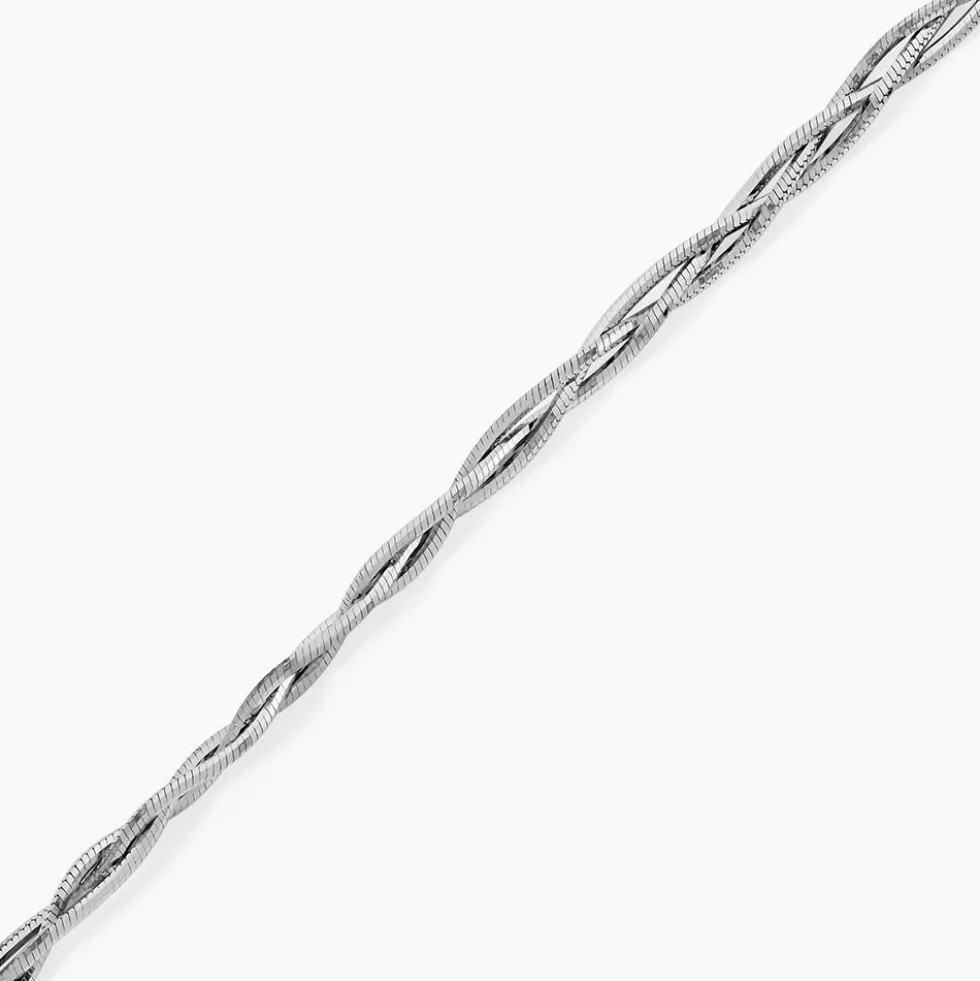 Bracelet Eira Argent Blanc