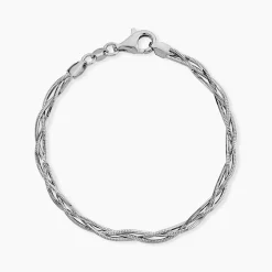 Bracelet Eira Argent Blanc