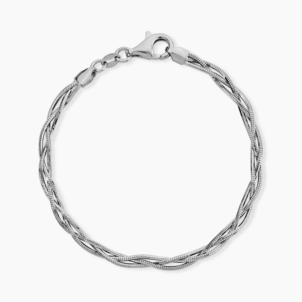 Bracelet Eira Argent Blanc