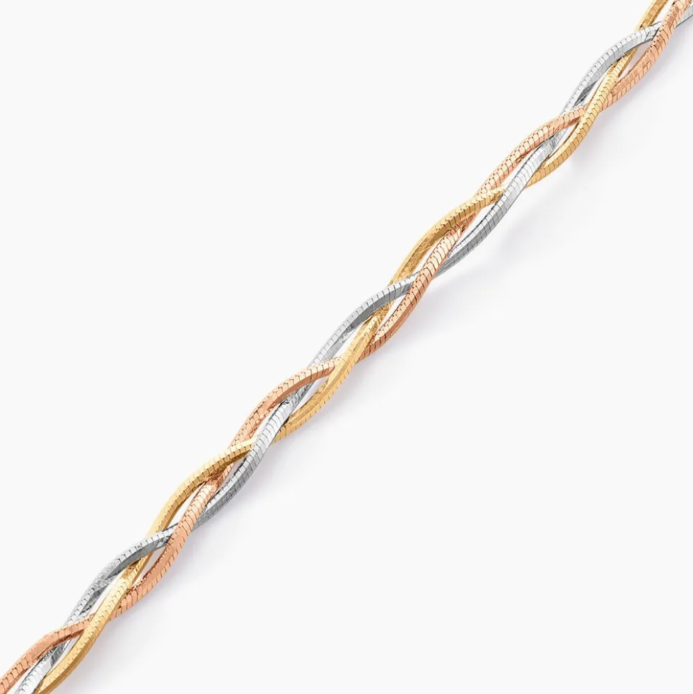 Bracelet Eira Argent Tricolore