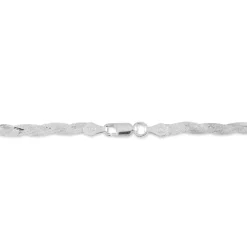 Bracelet Elae Argent Blanc