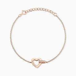 Bracelet Elanda Argent Rose Oxyde De Zirconium