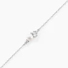 Bracelet Elea Argent Blanc Perle De Culture Oxyde De Zirconium