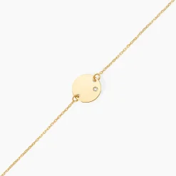 Bracelet Eleone Or Jaune Diamant