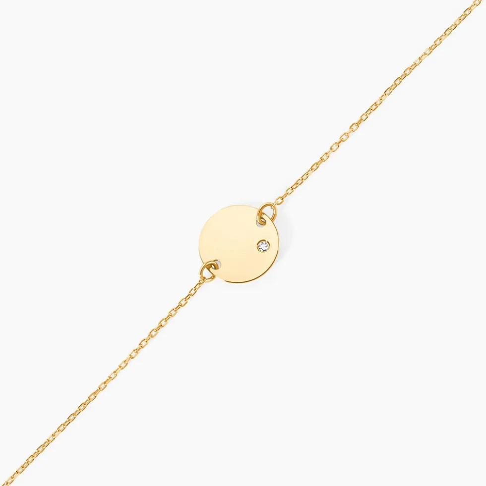 Bracelet Eleone Or Jaune Diamant