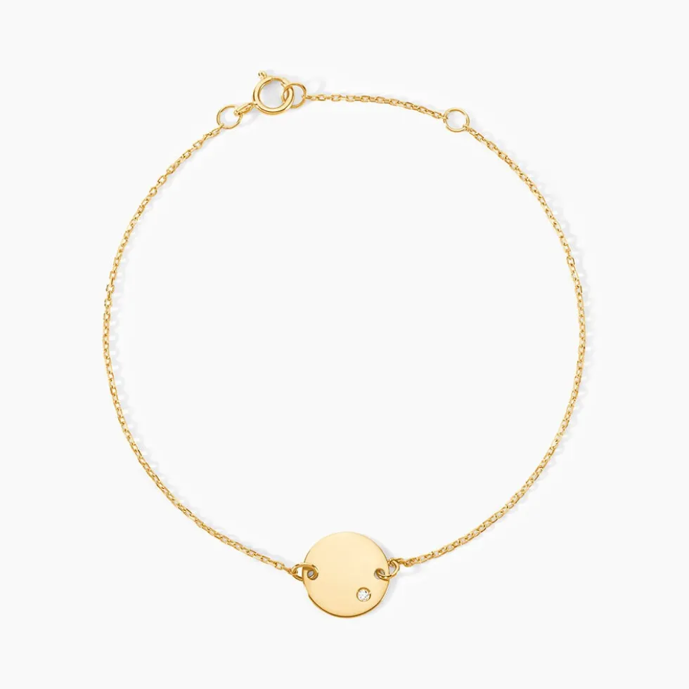 Bracelet Eleone Or Jaune Diamant