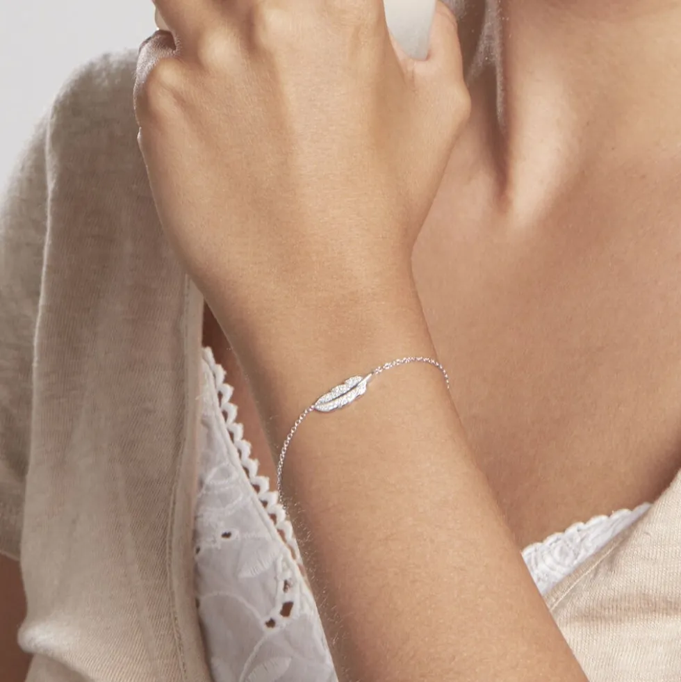 Bracelet Elies Argent Blanc Oxyde De Zirconium