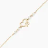 Bracelet Eri Or Jaune Perle De Culture