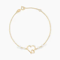 Bracelet Eri Or Jaune Perle De Culture