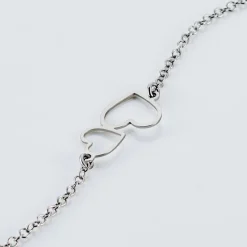 Bracelet Estina Argent Blanc