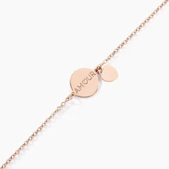 Bracelet Eternelle Argent Rose