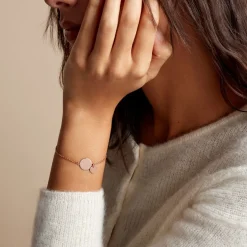 Bracelet Eternelle Argent Rose