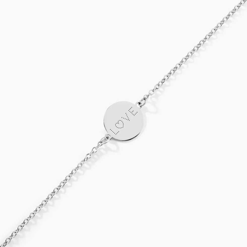 Bracelet Eternelle Argent Blanc