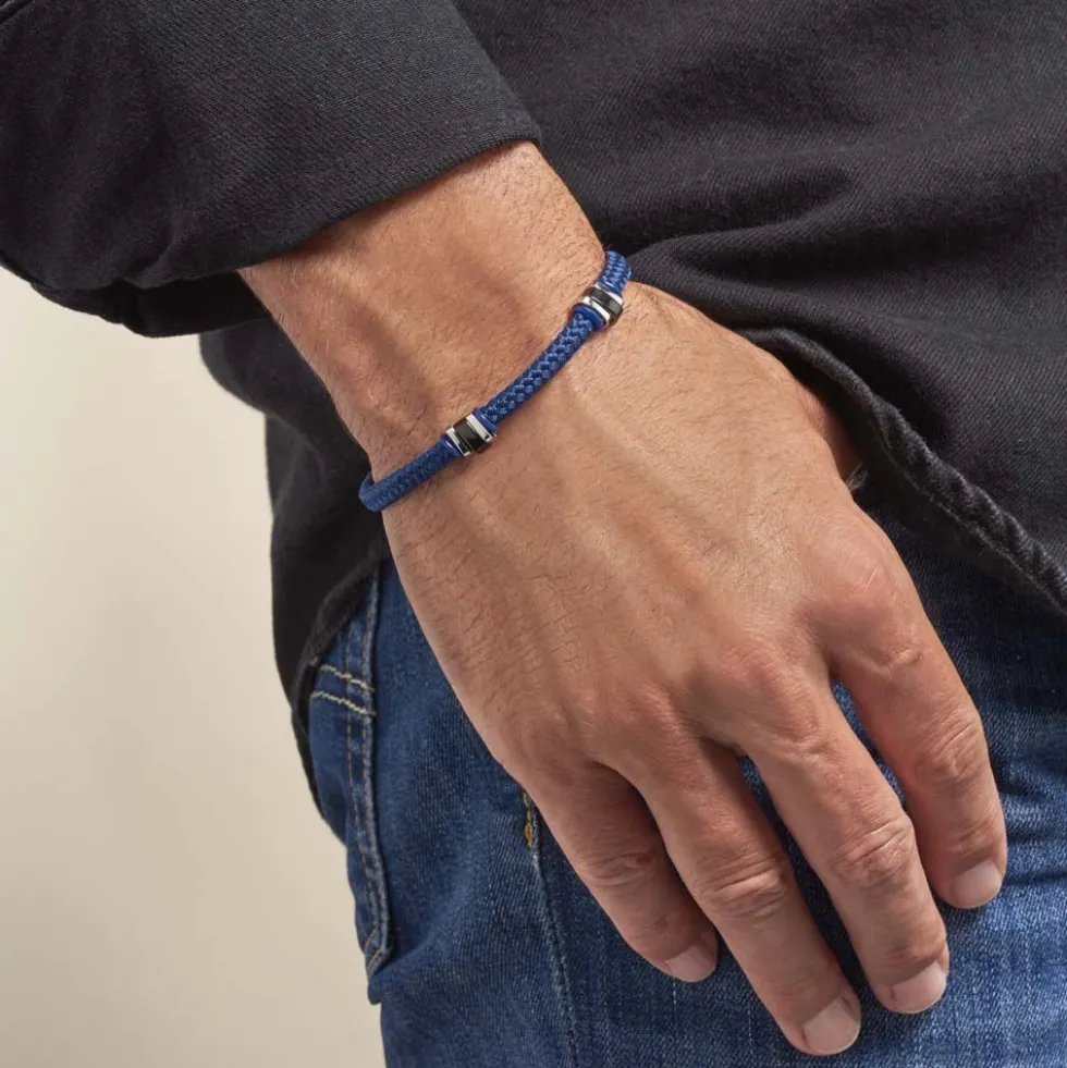 Bracelet Etienne Acier Blanc