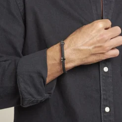 Bracelet Etienne Acier Blanc