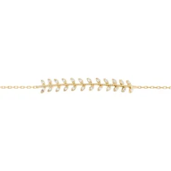 Bracelet Fabrizia Plaqué Or Jaune Oxyde De Zirconium