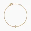 Bracelet Fatos Plaqué Or Jaune Oxyde De Zirconium