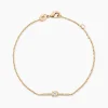 Bracelet Fergie Plaqué Or Jaune Oxyde De Zirconium