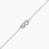 Bracelet Fiorine Argent Blanc Oxyde De Zirconium