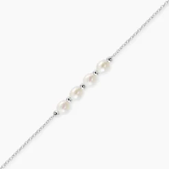 Bracelet Flawless Argent Blanc Perle De Culture