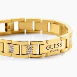 Bracelet Guess Frontiers Acier Jaune Oxyde De Zirconium