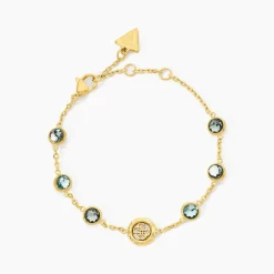 Bracelet Guess Tiny Dancer Acier Jaune Oxyde De Zirconium