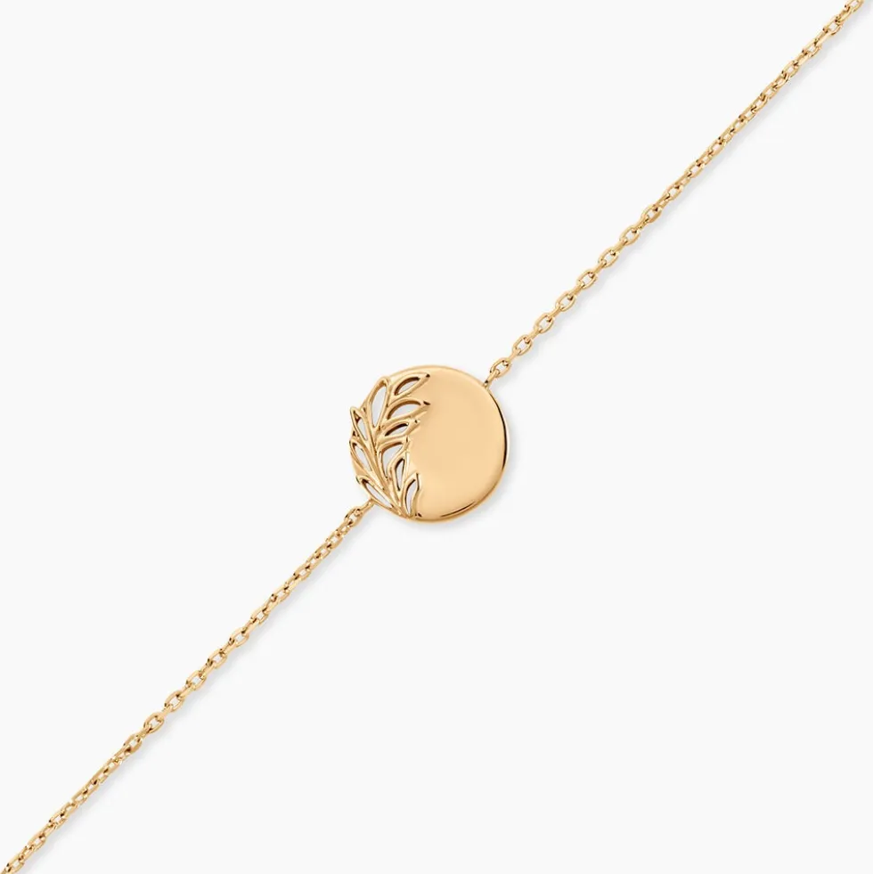 Bracelet Hanaelle Plaque Or Jaune