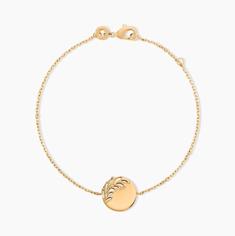 Bracelet Hanaelle Plaque Or Jaune