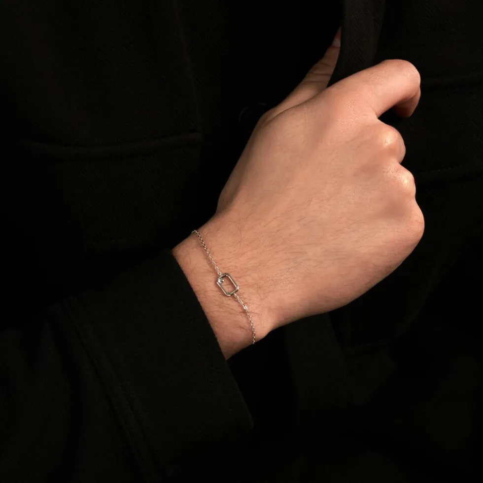 Bracelet Harmony Argent Blanc