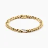 Bracelet Haskel Or Jaune Diamant