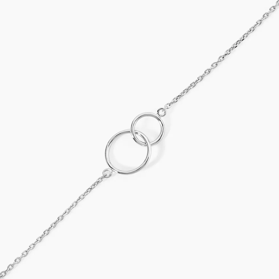 Bracelet Havana Argent Blanc
