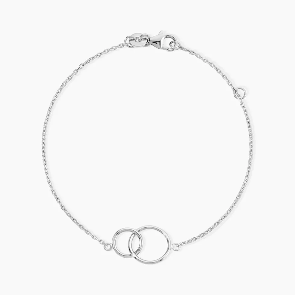 Bracelet Havana Argent Blanc