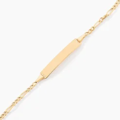Bracelet Identité Bébé Bartolomee Or Jaune