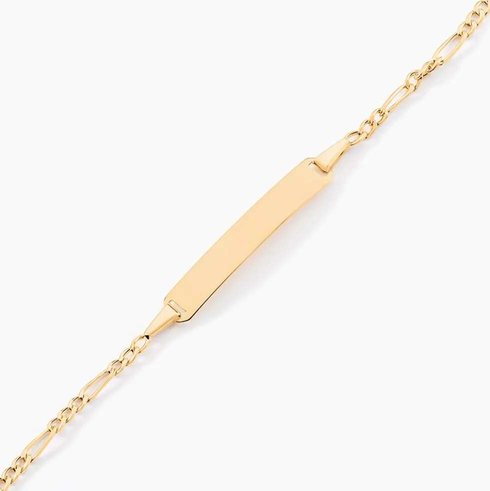 Bracelet Identité Bébé Bartolomee Or Jaune