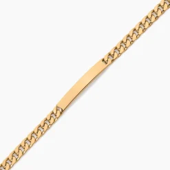 Bracelet Identité Clement Plaqué Or Jaune