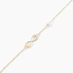 Bracelet Illenia Or Jaune Perle De Culture