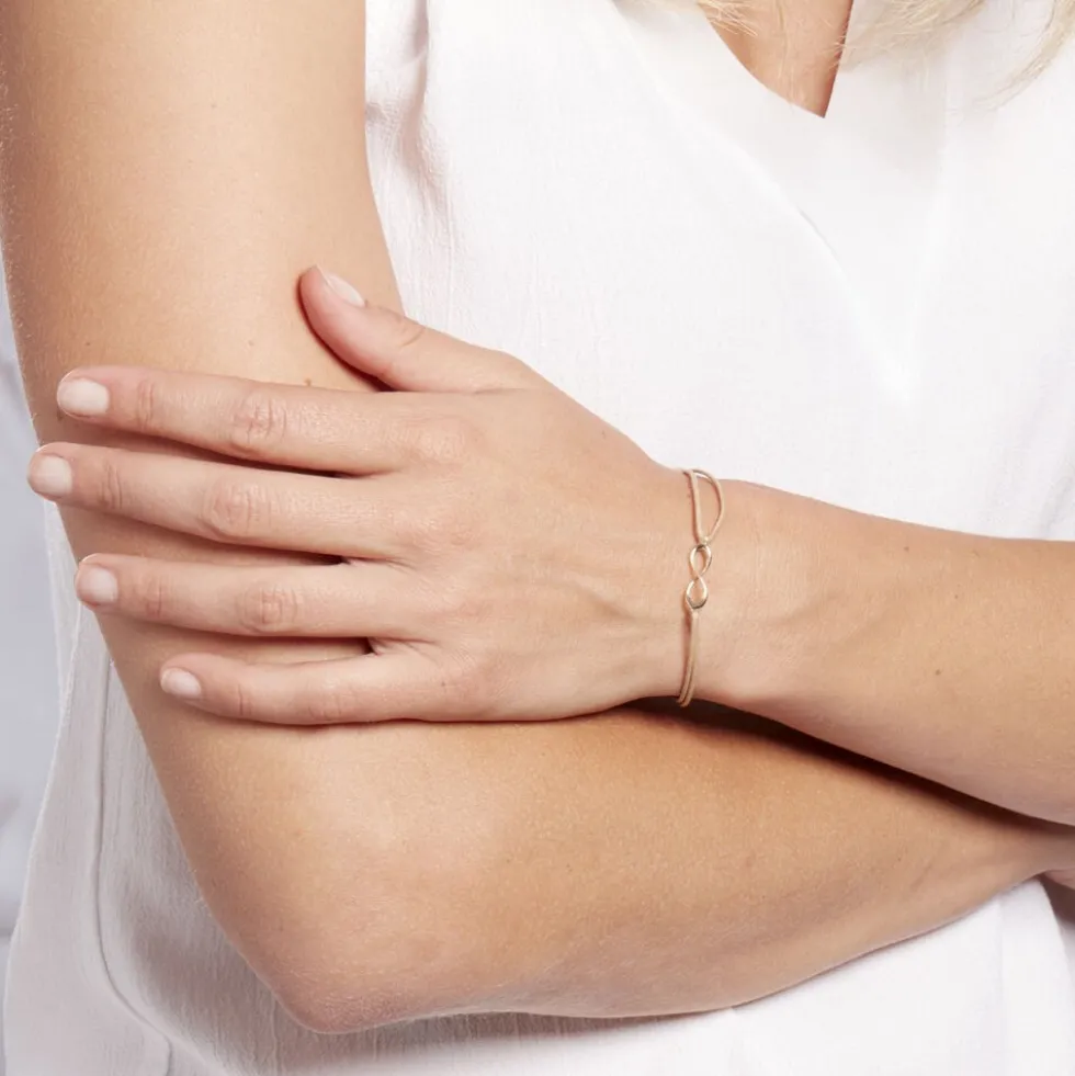 Bracelet Infini Or Jaune