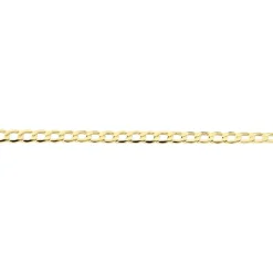 Bracelet Iris Or Jaune Maille Gourmette