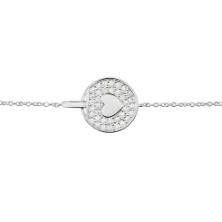Bracelet Ivany Argent Blanc Oxyde De Zirconium