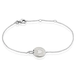 Bracelet Ivany Argent Blanc Oxyde De Zirconium