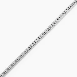 Bracelet Ivy Maille Haricot Or Blanc